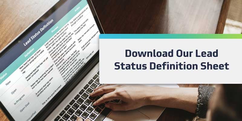 Download Lead Status Definition Sheet