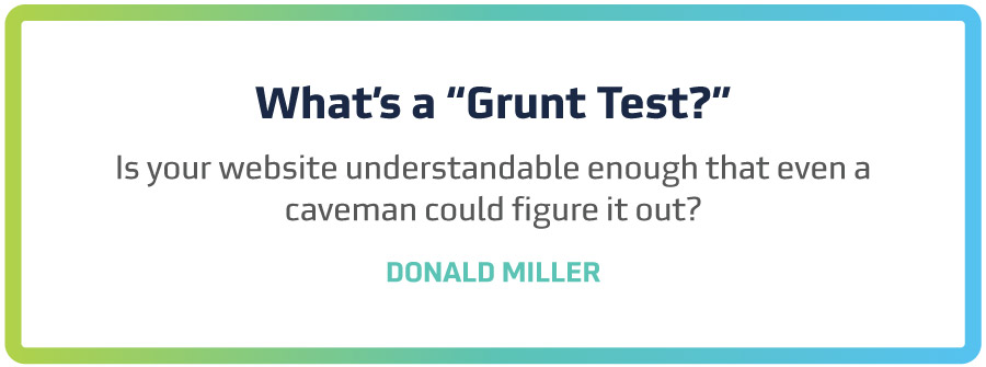What is a Grunt Test?