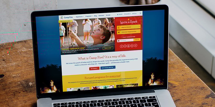 Content_CampFireWebsiteRedesign