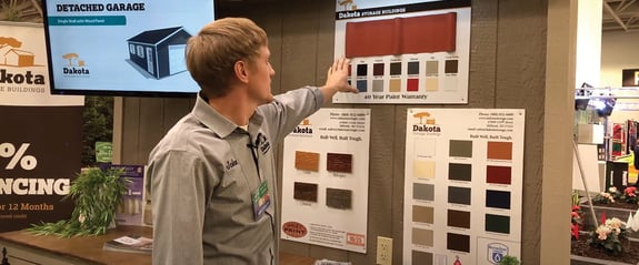 How a Shed Manufacturer Got 84% New Contacts and Earned 4x ROI at a Trade Show