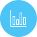 Icon_Sales_Inconsistent_Blue_300px