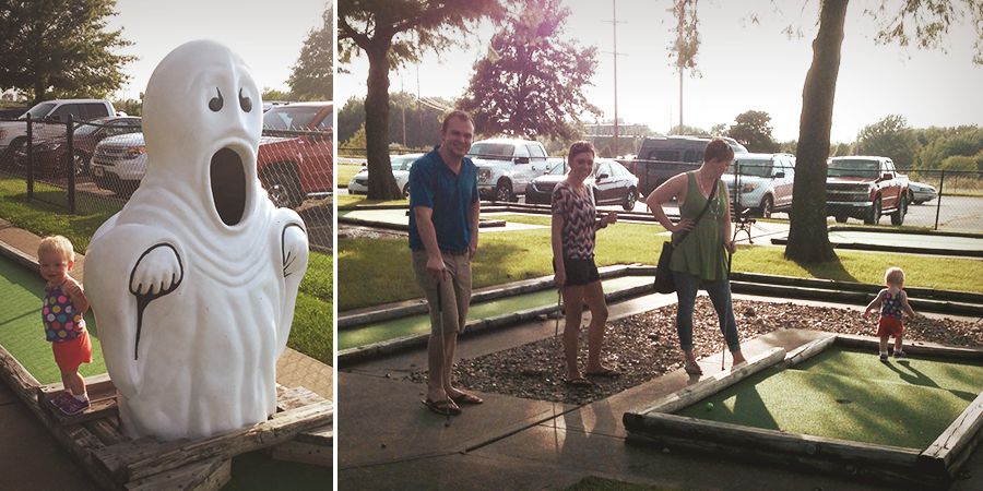 Small Digital Marketing Agency Culture - Mini Golf