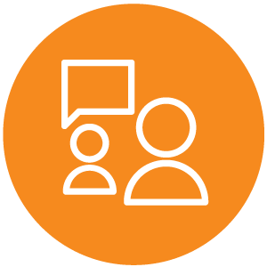 Content_BuildTheRightTechStacksWithRevOps_Icon_CustomerService_Orange
